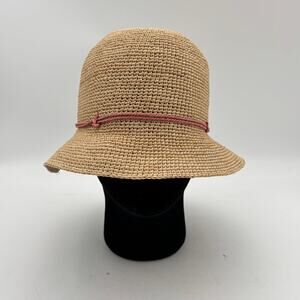 Helen Klaminski Villa 9 Hat Raffia Straw Hat One Size